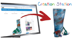 Pictured a snapshot of the Dafo Creation Station
