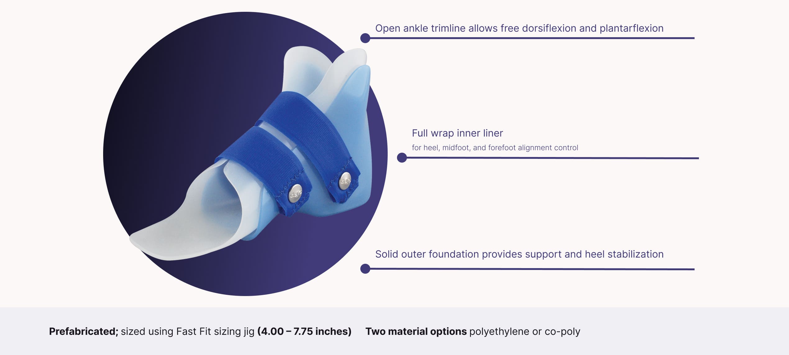 Cascade JumpStart Leap Frog | Pediatric Orthotic Support